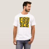 愚者の金・フェルドスパー鉱物 Tシャツ (正面フル)