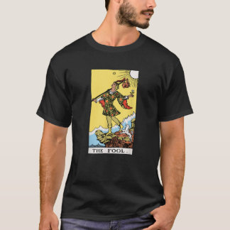 愚者 タロットカード ライダーウェイト Tシャツ