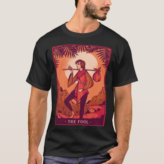 愚者 中世タロット Tシャツ (正面)