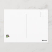 愛あなたの隣人はバックスのバンドエイドを取得パーソナライズされた ポストカード (裏面)