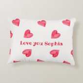 愛あなたアクセント枕 アクセントクッション (裏面)