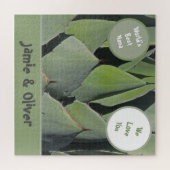 愛あなたナナグリーンプラントデザートサウスウエスト祖母 ジグソーパズル (横)