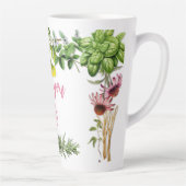 愛あなたパーソナライズされたラテマグハーブと カフェラテマグ (右)