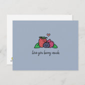 「愛あなたベリー多く」ポストカード ポストカード (正面/裏面)