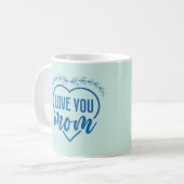 愛あなたママのための甘いコーヒーマグ コーヒーマグカップ (正面左)