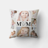 愛あなたママハート8 Photo Collage クッション (裏面)