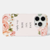 愛あなたママパーソナライズフローラiPhone / iPadケース Case-Mate iPhoneケース (裏面 (横))