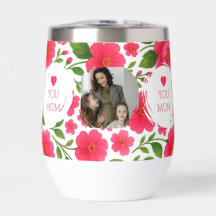 愛あなたママフローラ赤いウォーターボトル