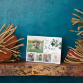 愛あなたママ家族の写真コラージュEucalyptus フォトプラーク (側面)