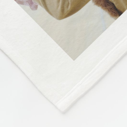 愛あなたママ家族の写真コラージュEucalyptus フリースブランケット (角)