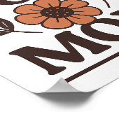 愛あなたママ装飾壁ポスター ポスター (角)