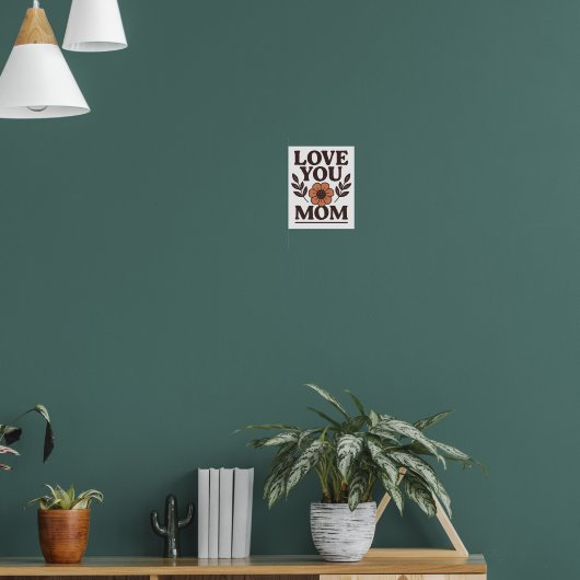 愛あなたママ装飾壁ポスター ポスター (リビング1)