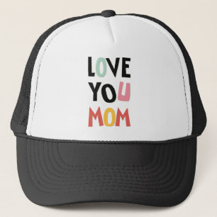愛あなたママTrucker Hat キャップ