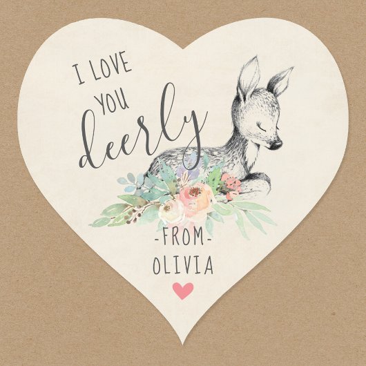 愛あなた厳粛な子供バレンタインデーのパーティーの好意 ハートシール