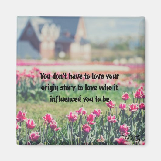 愛あなた可愛い引用文磁石 マグネット (正面)