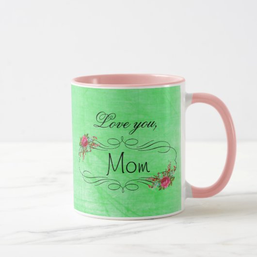 愛あなた母、母の日コーヒーマグ マグカップ (右)