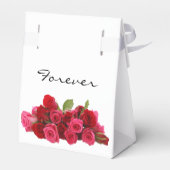 愛あなた永遠に赤とピンクのバラ フェイバーボックス (裏面サイド)