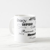 愛あなた自身マグ コーヒーマグカップ (正面左)