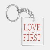 愛あなた自身第1 キーホルダー (正面左)