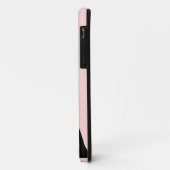 愛あなた非常にスカンジナビアのクマのピンクブラック Case-Mate iPhoneケース (裏面/左)