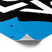 愛あなた：手のレタリングバレンタイン ポスター (角)