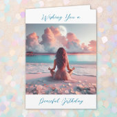 . .愛あふれる平和な誕生日を祈る カード