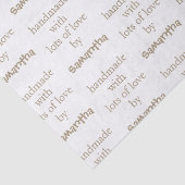 愛あふれる手作りシャンパン金ゴールド 薄葉紙 (詳細)