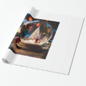 愛あ包まれたる贈り物：クリスマス版 ラッピングペーパー (アンロールド)