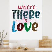 愛あ結婚る人の贈り物 ポスター (キッチン)