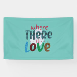 愛あ結婚る人の贈り物 横断幕