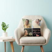 愛おばあちゃん |フォトコラージュ手書き文字 クッション (椅子)