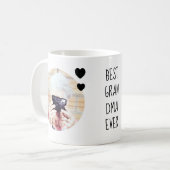 愛おばあちゃん |写真手書き文字 コーヒーマグカップ (正面左)