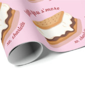 愛おもしろいするバレンタインデー ラッピングペーパー (ロールコーナー)