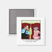 愛おもしろいと結婚のユーモアの磁石 マグネット (正面/裏面)