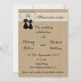 愛おもしろいのラバ結婚ラ 招待状