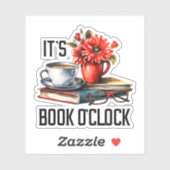 愛おもしろい人の本読を読む シール (シート)