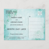 愛おもしろい詩はがき詩を保存 案内ポストカード (裏面)