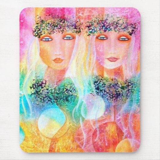 愛およびアロハマウスパッド マウスパッド (正面)