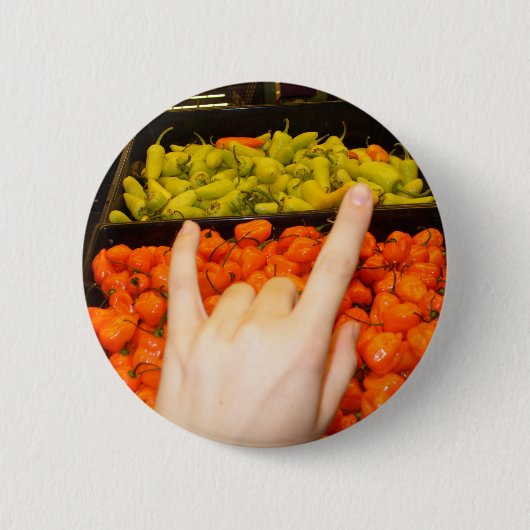 愛およびコショウ 缶バッジ (正面)