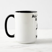 愛およびホッケー マグカップ (左)