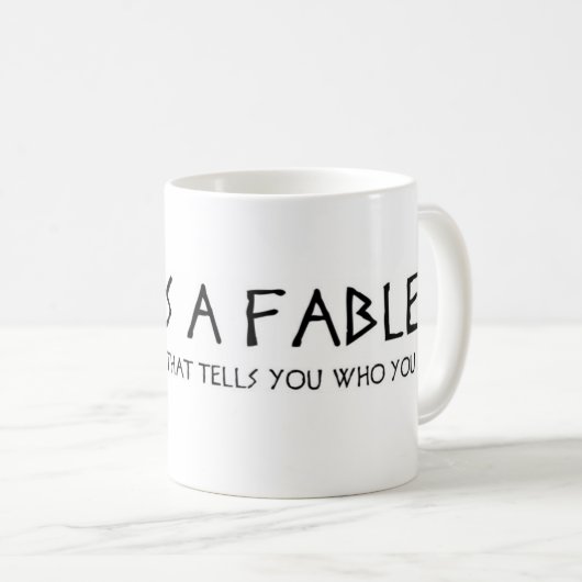 愛および他の寓話アイソーポス コーヒーマグカップ (正面右)