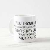 愛および他の寓話アイソーポスDelphinia コーヒーマグカップ (正面左)