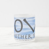 愛および他の寓話水 フロストグラスマグカップ (中央)