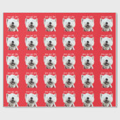 愛および喜びWestie ラッピングペーパー (フラット)