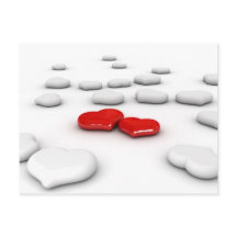 愛および多くのハート