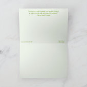 愛および敬意の道を追求して下さい: 挨拶状 カード (内部)