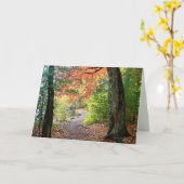 愛および敬意の道を追求して下さい: 挨拶状 カード (黄色い花)