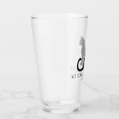 愛および猫 タンブラーグラス (右)