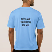 愛およびBunniness Tシャツ (裏面)