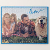 愛お気に入りののある家族の写真 ジグソーパズル